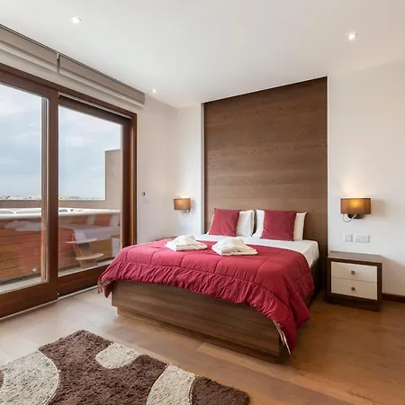 Beautiful 2br Penthouse With Private Hob Tub By 360 Estates Apartament Hal Ghaxiak